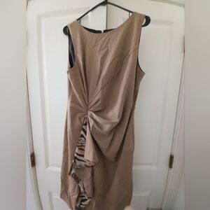 Sharagano Co Noir Rugged Dress